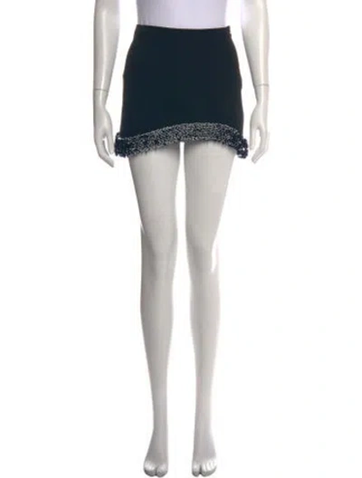 Pre-owned Simkhai Mini Skirt In Black