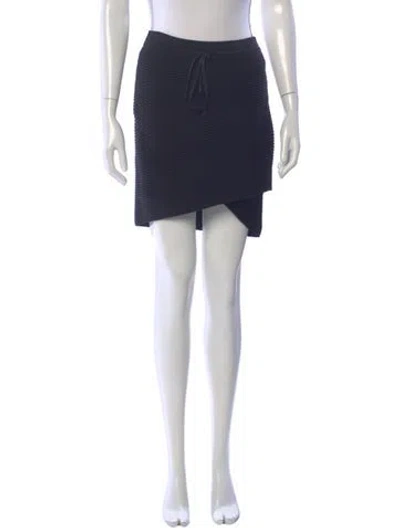 Pre-owned Simkhai Mini Skirt In Blue