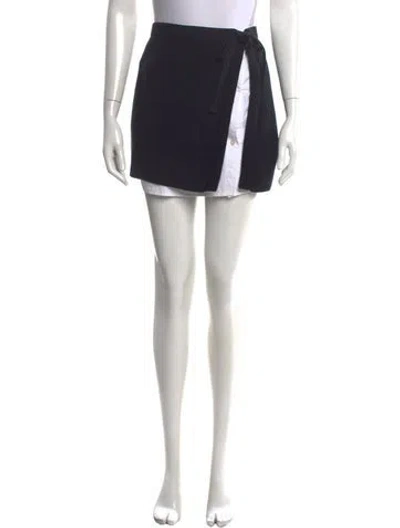 Pre-owned Simkhai Mini Skirt In Blue
