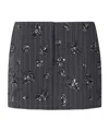Simkhai Blaire Mini Skirt In Gray