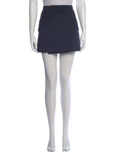 Pre-owned Simkhai Mini Skirt In Gray