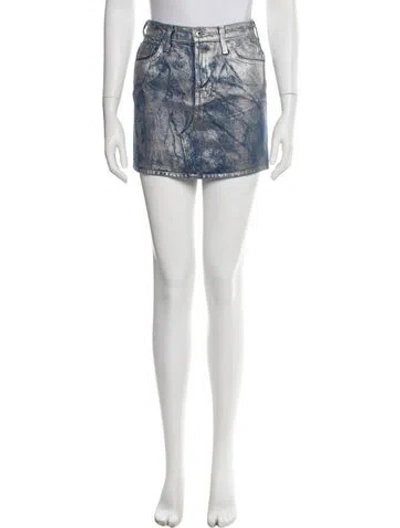 Pre-owned Simkhai Mini Skirt In Multi