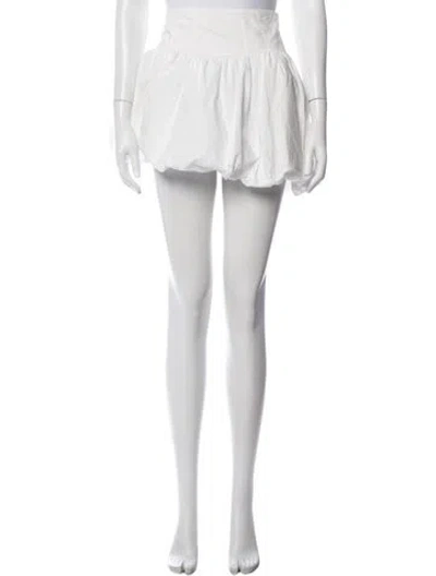 Pre-owned Simkhai Mini Skirt In Neutrals