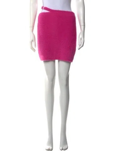 Pre-owned Simkhai Mini Skirt In Pink