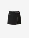 Simkhai Sheridan Mini Skirt In Black In Black