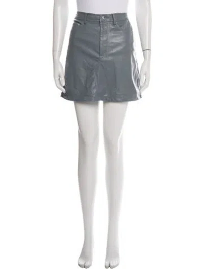 Pre-owned Simkhai Mini Skirt W/ Tags In Gray