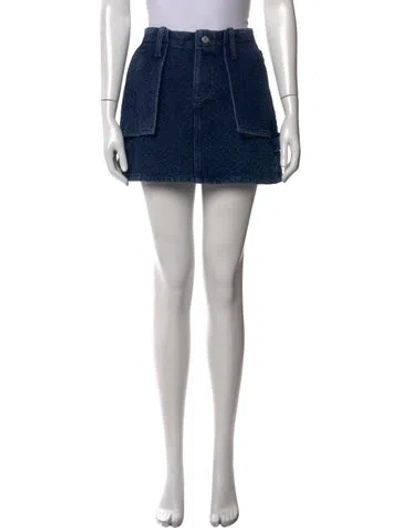 Pre-owned Simkhai Mini Skirt W/ Tags In Grey