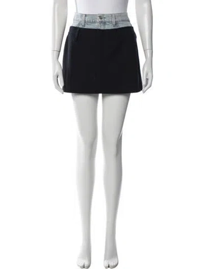 Pre-owned Simkhai Mini Skirt In White