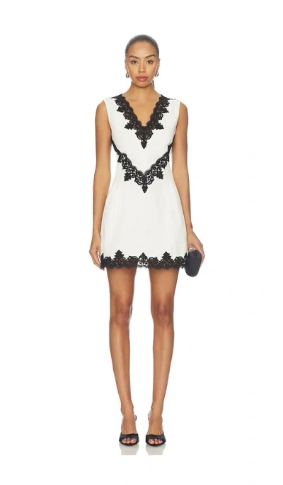 Simkhai Minna Sleeveless Mini Dress In White