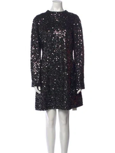 Pre-owned Simkhai Mock Neck Mini Dress W/ Tags In Black