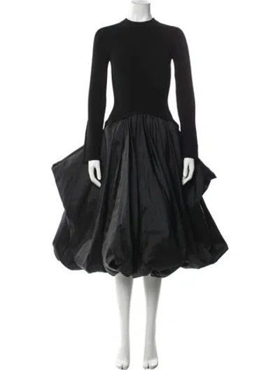 Pre-owned Simkhai Mock Neck Mini Dress W/ Tags In Black