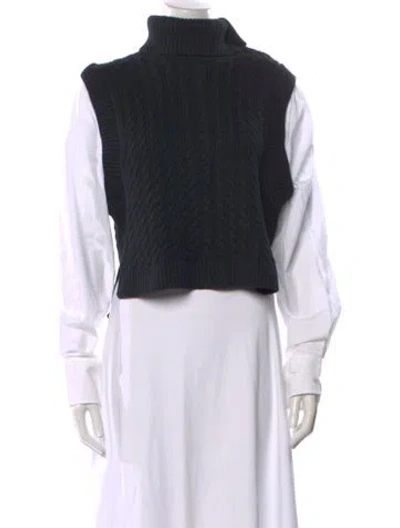 Pre-owned Simkhai Mock Neck Sweater In Black