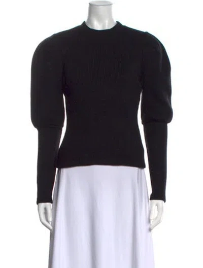 Pre-owned Simkhai Mock Neck Sweater In Black