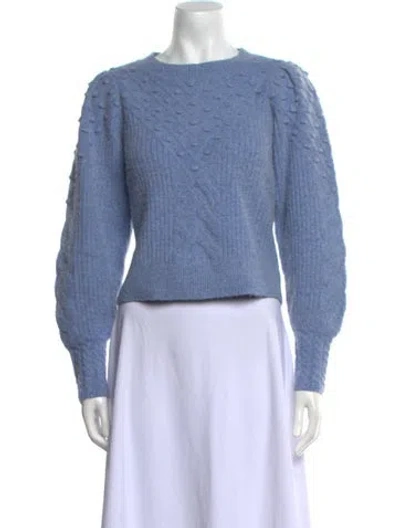 Pre-owned Simkhai Mock Neck Sweater In Blue