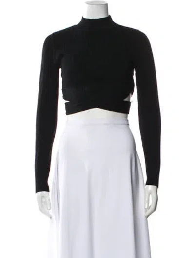 Pre-owned Simkhai Mock Neck Sweater In Blue