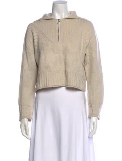 Pre-owned Simkhai Mock Neck Sweater In Neutral