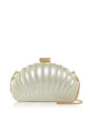 Simkhai Monet Pearlized Shell Clutch Bag In Ivory