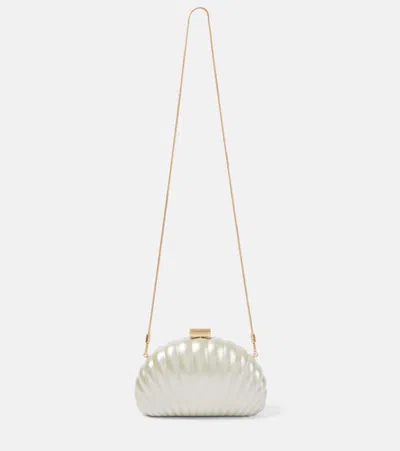 Simkhai Monet Clutch In White