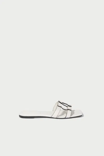 Simkhai Monogram Slide In Ivory