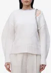 Simkhai Monroe Crystal-embellished Sweater In Ivory