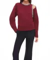 Simkhai Monroe Pullover In Pink
