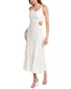 Simkhai Morena Maxi Dress In White