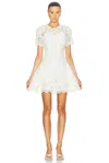 Simkhai Women's Morrigan Linen Mini Dress In Ivory In Ivory