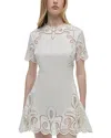 Simkhai Women's Morrigan Linen Mini Dress In Ivory In Ivory
