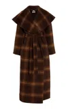 Simkhai Mulhollond Plaid Robe Coat