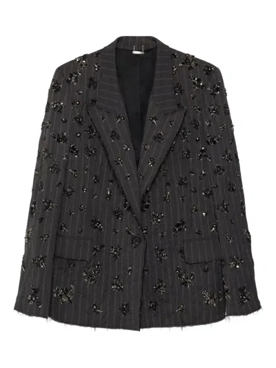 SIMKHAI MURPHY EMBELLISHED BLAZER