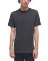 Simkhai Nathan Short Sleeve Luxury Tee In Gray