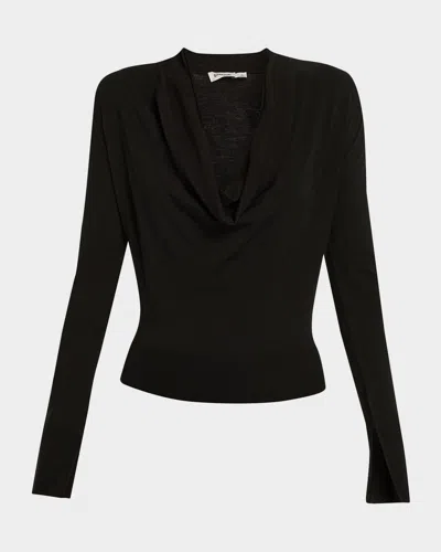 SIMKHAI NATIA COWL-NECK TOP