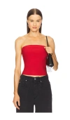Simkhai Nicole Tube Top In Red