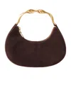 Simkhai Nixi Suede Tote Bag In Brown