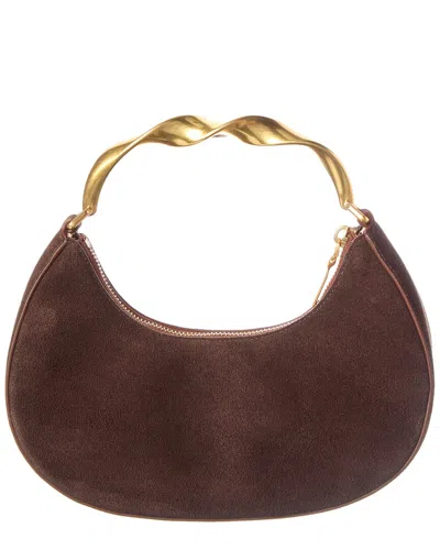 Simkhai Nixi Suede Tote In Brown