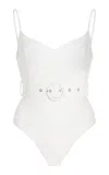 Simkhai Noa Bustier One Piece In White