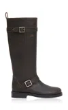 Simkhai Noah Leather Boots In Brown