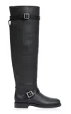 Simkhai Noah Leather Over-the-knee Boots In Black