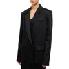 Simkhai Norah Double-breasted Blazer In Black