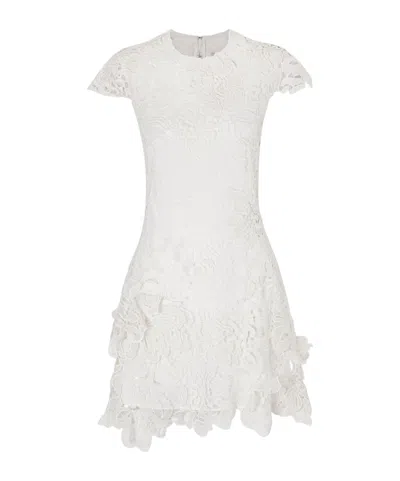 Simkhai Novelle Lace Mini Dress In White