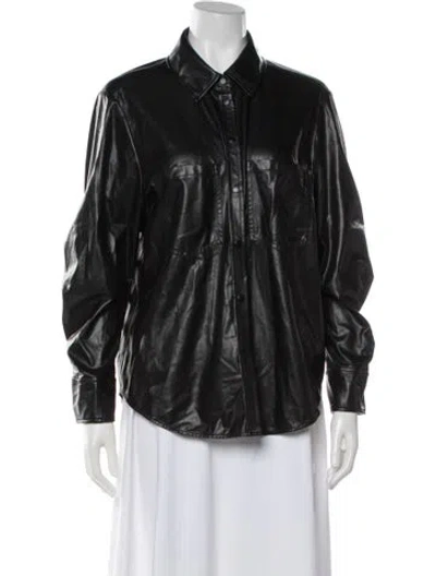 Pre-owned Simkhai Nylon Jacket In Black