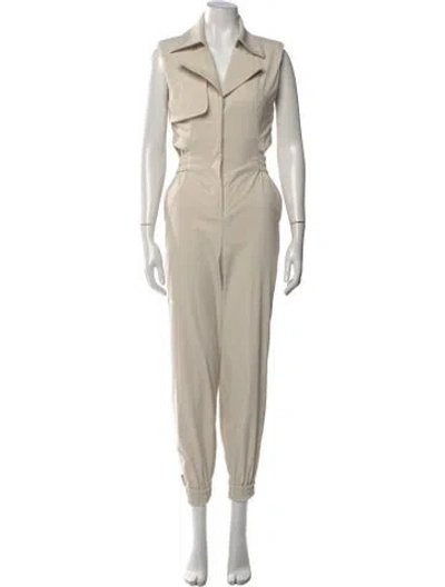 Pre-owned Simkhai Nylon Jumpsuit In Neutral
