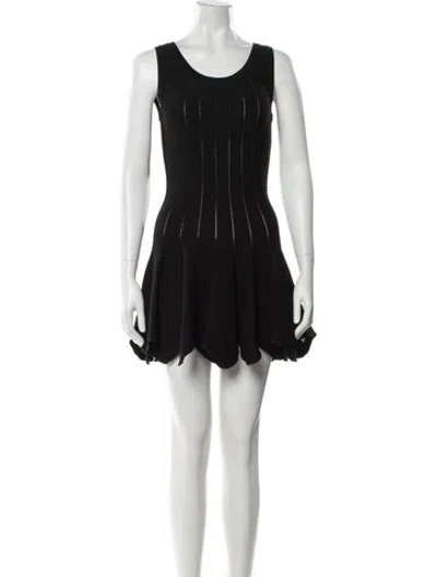 Pre-owned Simkhai Nylon Mini Dress In Black