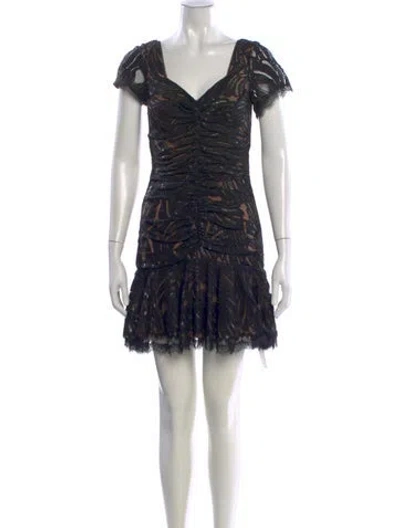 Pre-owned Simkhai Nylon Mini Dress In Multi