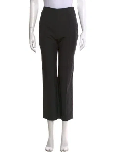 Pre-owned Simkhai Nylon Straight Leg Pants In Black