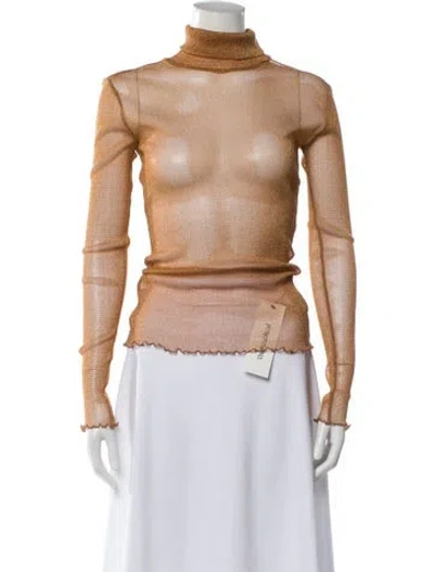 Pre-owned Simkhai Nylon Turtleneck Top