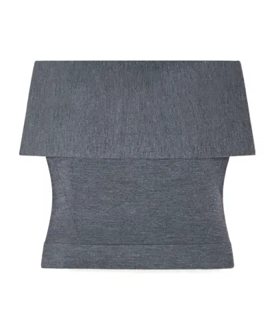 Simkhai Off-shoulder Top In Blue