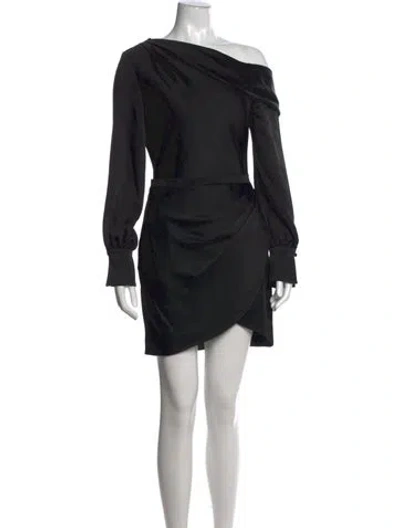 Pre-owned Simkhai Off-the-shoulder Mini Dress W/ Tags In Black
