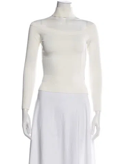 Pre-owned Simkhai Off-the-shoulder Sweater In Neutrals