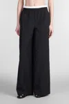 Simkhai Olly Double Waistband Pant In Black
